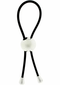 TOYJOY Power X Ring regulowany pierścień intymny PVC, wodoodporny, czarny
