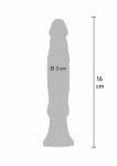 TOYJOY Anal Starter 16 cm elastyczny model anatomiczny z szeroką podstawą, czarny