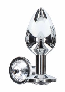 TOYJOY Starlight Booty Jewel Small aluminiowy model z ozdobnym kryształem, kolekcja Anal Play