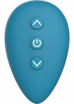 ToyJoy Passionate Joy Stick C-Ring silikonowy, wibrujący, z pilotem, dwa silniki, czarny