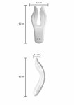 ToyJoy Bloom Erogenous Zone Stimulator ergonomiczny model do masażu, różowy, kompaktowy