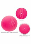 CalExotics Pop Sock Dual Entry maszyna intymna Pure Skin dwukanałowa, otwarta, 16 cm