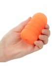 CalExotics Pop Sock Ribbed elastyczny rękaw intymny dwustronny z żebrowaną strukturą