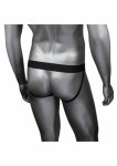 CalExotics Radiance Jock Strap komfortowy pas z siateczką i kryształkami, elastyczny
