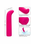 CalExotics Classic Chic Mini G Rechargeable kompaktowy masażer punktowy USB, 10 trybów