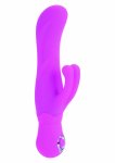 CalExotics Double Dancer kompaktowy masażer dwustrefowy, silikon medyczny, wodoodporny