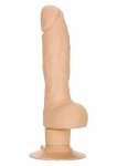 CalExotics Shower Stud Super Stud model z przyssawką, PureSkin, wodoodporny, cielisty