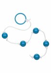 CalExotics Small Anal Beads kolorowe kulki ABS na sznurku, 5 elementów, 1 cm