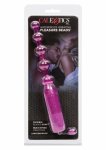 CalExotics Vibrating Pleasure Beads kulki wibrujące, wielobiegowe, brokatowe, wodoodporne