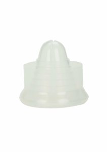 CalExotics Universal Silicone Pump Sleeve – silikonowa nakładka typu donut do pompki 3 cale, przezroczysta