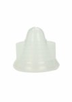 CalExotics Universal Silicone Pump Sleeve – silikonowa nakładka typu donut do pompki 3 cale, przezroczysta