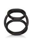 CalExotics Quick Release Cage – system regulowanych pierścieni 3w1, triple-helix, czarny