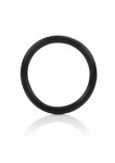 CalExotics Rubber Ring Large – szeroki pierścień intymny z elastycznego kauczuku, czarny