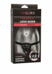 CalExotics Power Support Harness – regulowany pas intymny z uniwersalnym pierścieniem, czarny PU