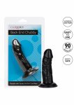 CalExotics Back End Chubby – model z przyssawką, elastyczny, 18 cm, kompatybilny z uprzężą