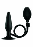 CalExotics Booty Call Booty Pumper Medium model z pompką i przyssawką, regulowany, czarny