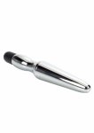 CalExotics Waterproof Anal Probe wibrująca maszyna intymna, wodoodporna, 16,5 cm, srebrna