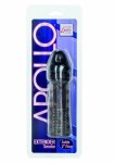 CalExotics Apollo Extender przezroczysty anatomiczny przedłużacz 5 cm TPR, żebrowany