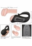 CalExotics Optimum Power Rechargeable Grip-N-Stroke maszyna intymna z 2 wkładkami PureSkin