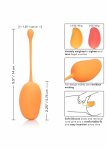 CalExotics Kegel Training Set Mango – 3-stopniowy zestaw silikonowy do ćwiczeń mięśni dna miednicy