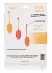 CalExotics Kegel Training Set Mango – 3-stopniowy zestaw silikonowy do ćwiczeń mięśni dna miednicy