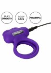 CalExotics Rockin' Rabbit Enhancer silikonowy pierścień wibrujący, 7 trybów, akumulator USB, niebieski