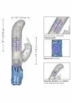 CalExotics Party in My Pants Vibrator holograficzny masażer, 10 trybów, LED, 4 poziomy rotacji