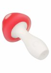 CalExotics Naughty Bits Muff Shroom Playful Massager mini masażer 10 trybów, fioletowy, silikon medyczny