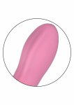 CalExotics Tempt And Tease Kiss dwustronny masażer wibracyjny 7 trybów, silikonowy, fioletowy