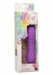 CalExotics Bliss Ripple masażer silikonowy 10 trybów, IPX7, USB, czarny, wypustki