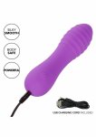 CalExotics Bliss Ripple masażer silikonowy 10 trybów, IPX7, USB, czarny, wypustki