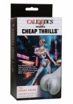 CalExotics Cheap Thrills The Robot Lover maszyna intymna Pure Skin 15 cm, teksturowana komora