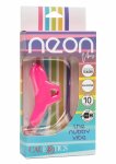 Neon Vibes The Nubby Vibrator silikonowy, wodoodporny, 10 trybów, USB, powierzchnia z wypustkami