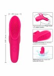Neon Vibes The Nubby Vibrator silikonowy, wodoodporny, 10 trybów, USB, powierzchnia z wypustkami