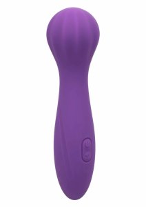 Stella O Wand masażer silikonowy IPX7, 12 trybów, USB, czarny, elastyczna szyjka