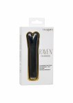 Raven Charmer mini masażer silikonowy, 10 trybów, 2 ruchome końcówki, wodoodporny IPX7