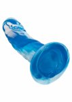 Twisted Love Twisted Ribbed Probe silikonowy model spiralny z przyssawką, czarny