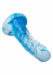 Twisted Love Twisted Ribbed Probe silikonowy model spiralny z przyssawką, czarny