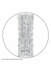 Cyclone Dual Chamber Stroker XL przezroczysta maszyna intymna z systemem podwójnych komór