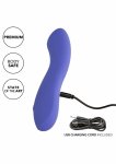 CalExotics Connect Contour G silikonowy model z aplikacją, anatomiczny kształt, 9 trybów, fioletowy