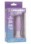 Lavender Haze Slender Probe smukła sonda wibrująca, 10 trybów, fioletowy silikon medyczny