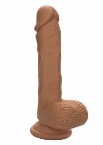 CalExotics Dual Density Silicone Stud 5” anatomiczny model z przyssawką, silikon dual density