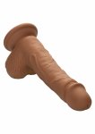 CalExotics Dual Density Silicone Stud 5” anatomiczny model z przyssawką, silikon dual density