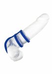 CalExotics Admiral Triple Cock Cage silikonowy system potrójnych pierścieni 4,5x5 cm czarny