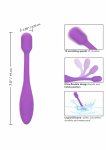CalExotics Bliss Flex-O-Teaser masażer silikonowy z elastyczną szyjką 10 trybów IPX7 USB