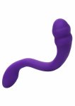 CalExotics Pretty Little Wands Charmer masażer osobisty silikonowy dwustronny 10 trybów fioletowy