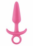 NS Novelties Firefly Prince Small silikonowy korek anatomiczny świecący w ciemności 7,6 cm