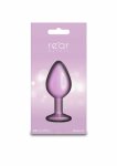 NS Novelties Iridescent Pink Medium aluminiowy korek anatomiczny średni różowy opalizujący