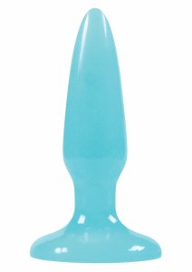 NS Novelties Pleasure Plug Mini anatomiczny korek TPE świecący w ciemności rozmiar Mini