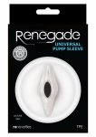 Universal Pump Sleeve uniwersalna nakładka do pompki 65mm TPE, transparentna